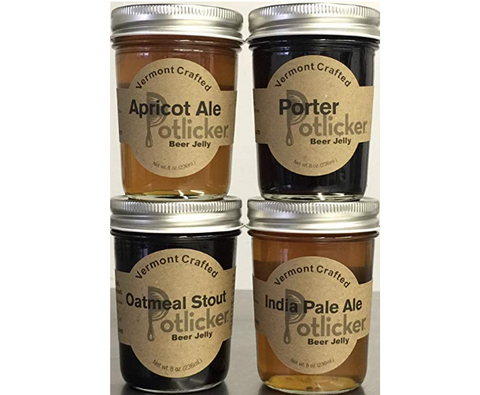 Craft Beer Jelly - IPA, Porter, Apricot Ale, Oatmeal Stout