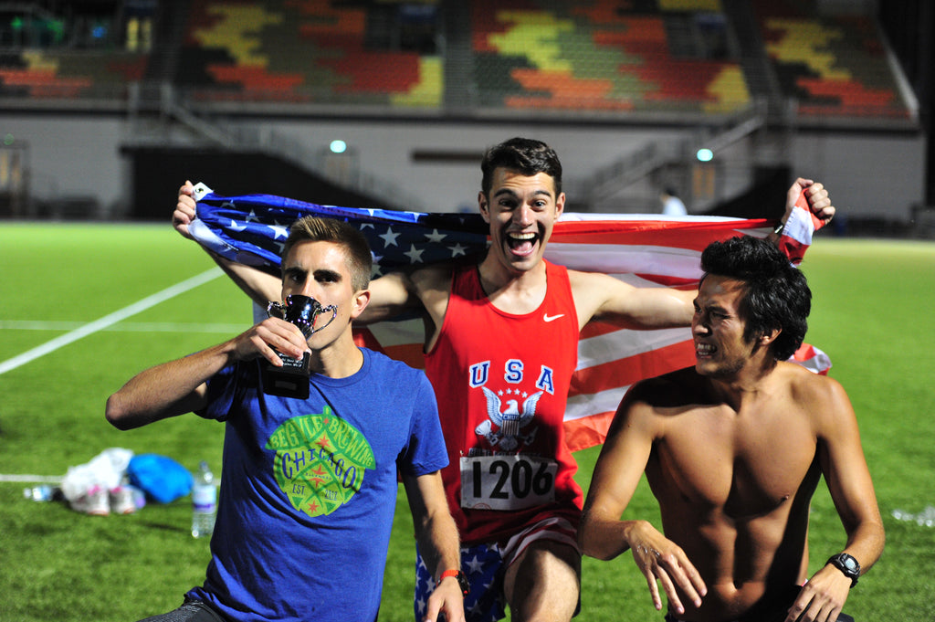 Team USA celebrating in London 2017