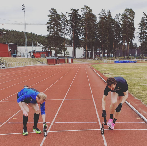Sweden Beer Mile Team Training 2020