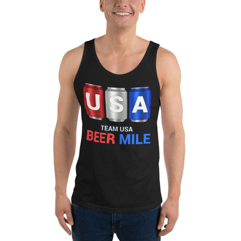 Team USA Beer Mile Team Tank Top