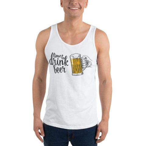 Time to Drink Beer Drinking Tank Top