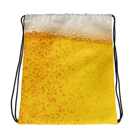 Beer Drawstring Bag