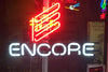 Encore custom neon sign