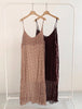 Sleeveless Dress With Flowers - LOCOLIPS