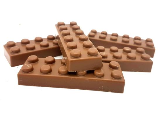 bolvormig Teleurgesteld einde MelkChocolade Lego in geschenkbox 270 gram – Wijnbox.nl
