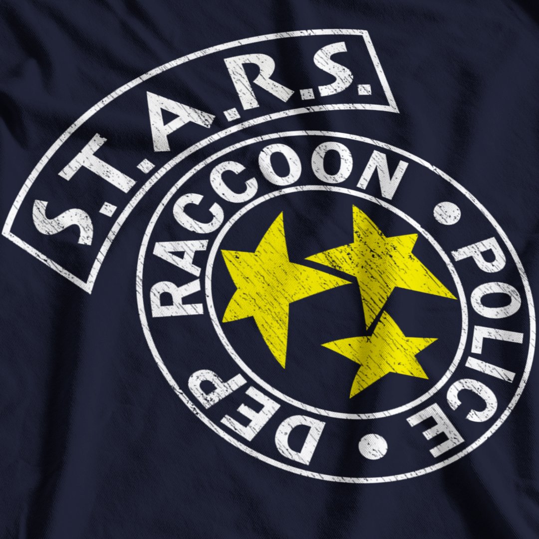 Raccoon Police Department Resident Evil Inspired T-Shirt Adults & Kids Sizes