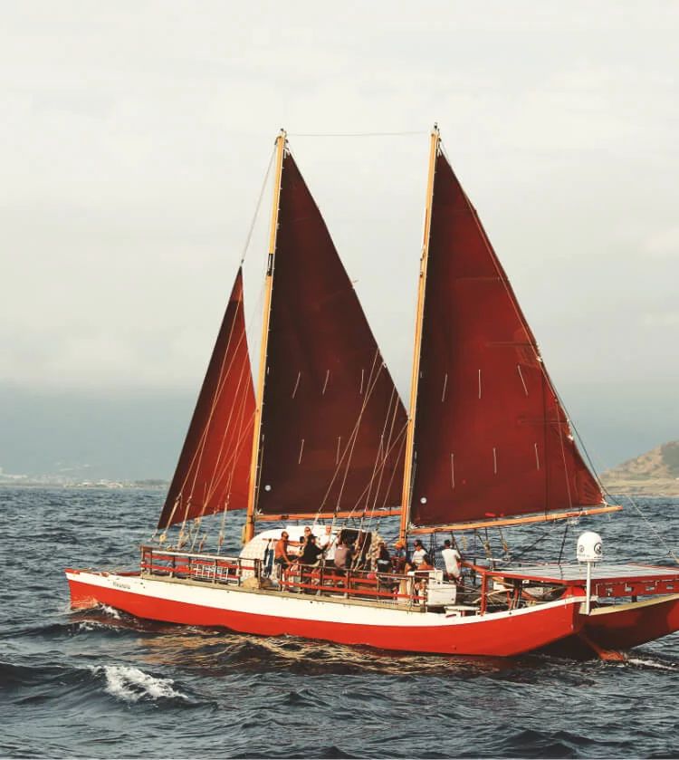 hikianalia segelboot reise mobil