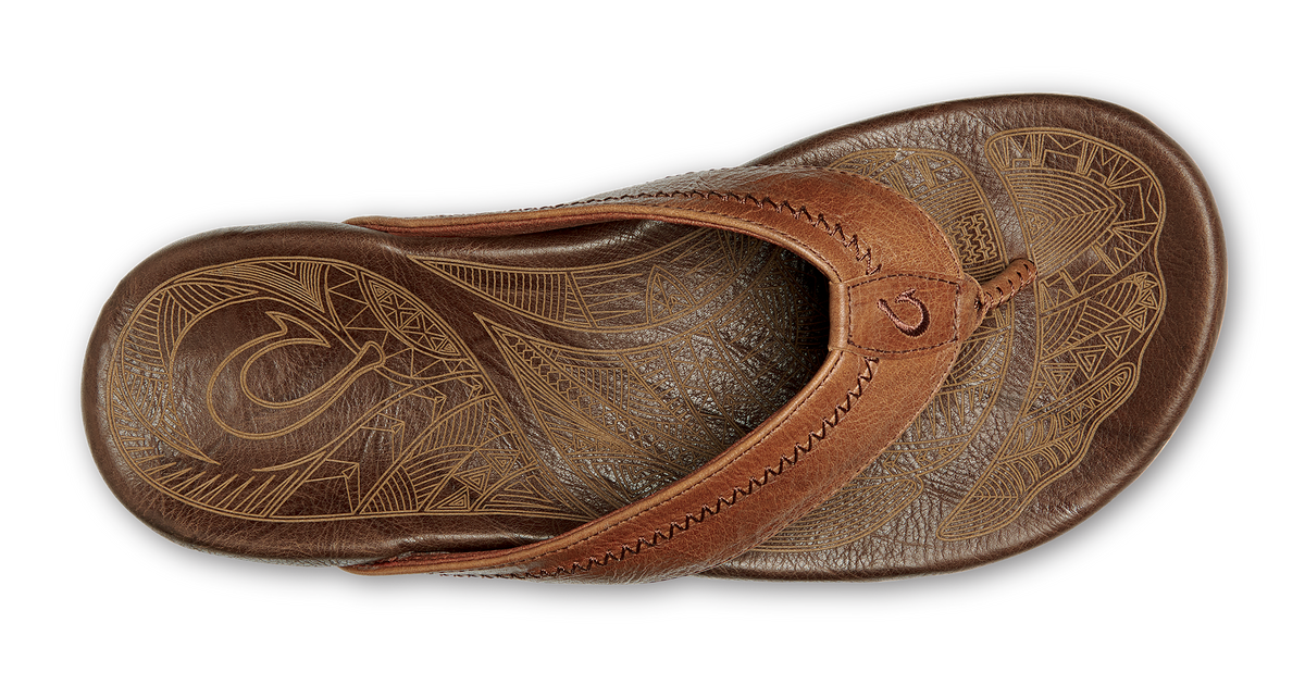 OluKai Hiapo - Rum / Dark Wood | Men's 