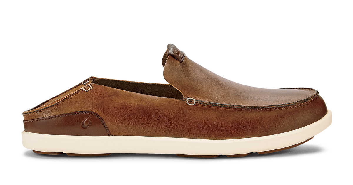 OluKai Nalukai Slip-On - Fox / Bone 