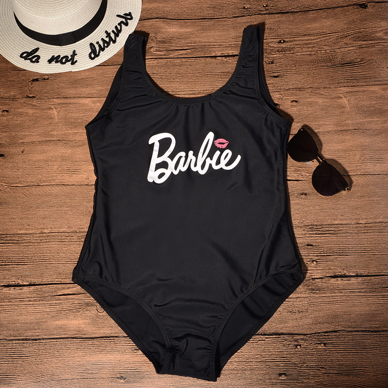 barbie one piece bathing suit