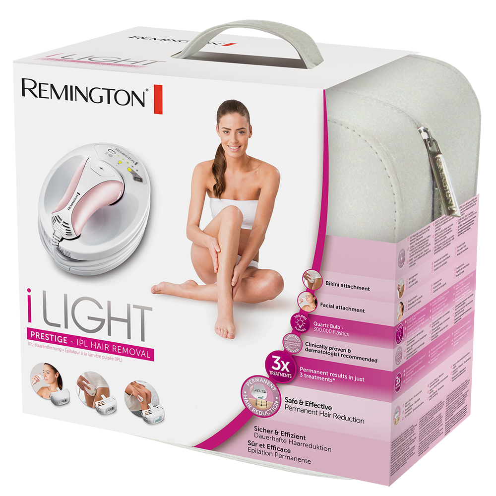 Ringlet display Decrease Remington IPL6750 i-Light Prestige Hair Removal Device