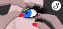 How to put on magnetic eyelashes