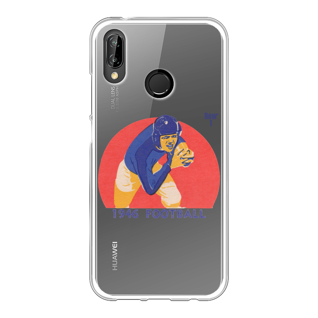 1946 Football Row 1 Back Printed Transparent Soft Phone Case
