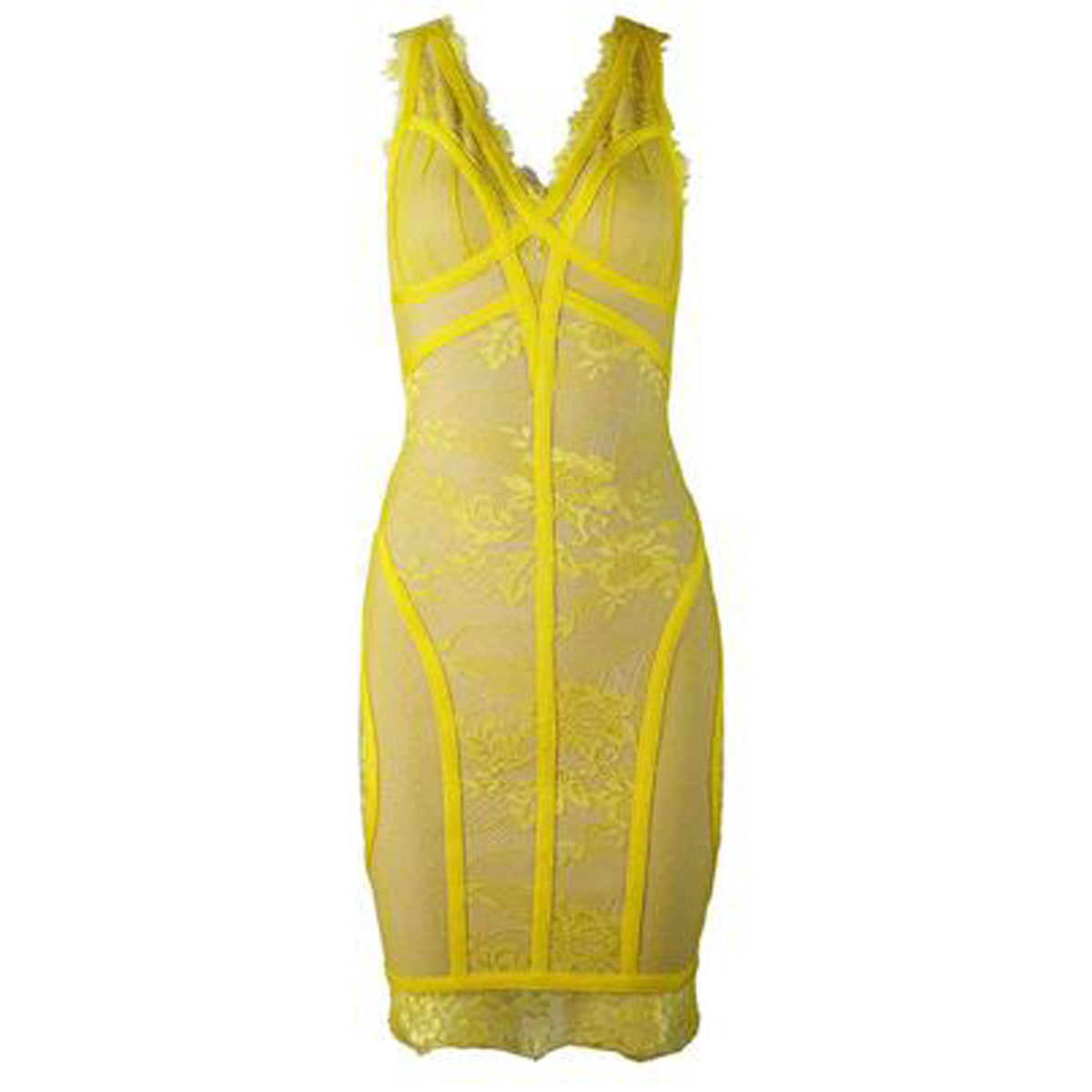 maya yellow dress