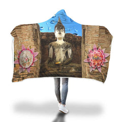 alexanderlawnde SUKHOTHAI HOODED BLANKET