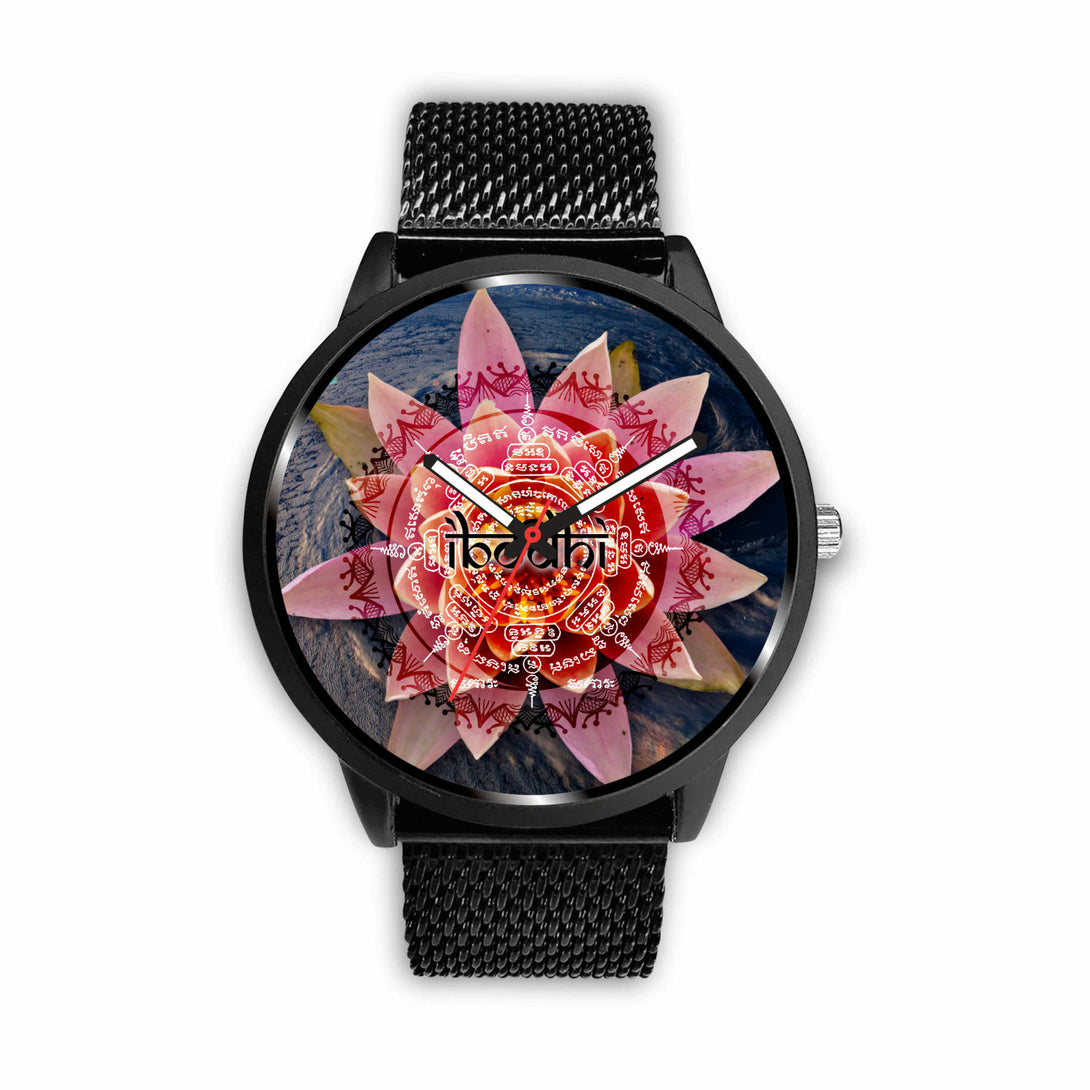 alexanderlawnde Sacred Geometry Flower Mandala Watch