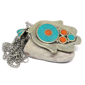 Hamsa Amulet or Hand of Fatima, An Ancient Symbol For Evil Eye Protection