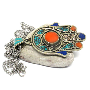 Hamsa Amulet or Hand of Fatima, An Ancient Symbol For Evil Eye Protection