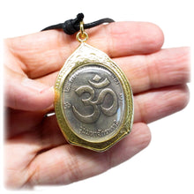 Ganesha The Hindu Elephant God in Vira Ganapati Om Meditation Amulet