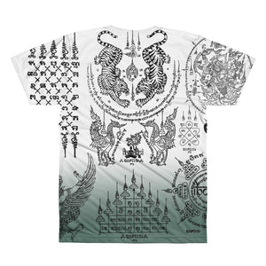 Covered With Sacred Thai Buddhist Tattoos T-Shirt