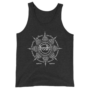 alexanderlawnde Sacred Geometry Thai Buddhist Tattoo Mandala Unisex Tank Top