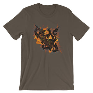 Garuda With Fire Short-Sleeve Unisex T-Shirt