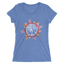 Ganesha Sacred Geometry Flower Mandala Ladies' short sleeve t-shirt