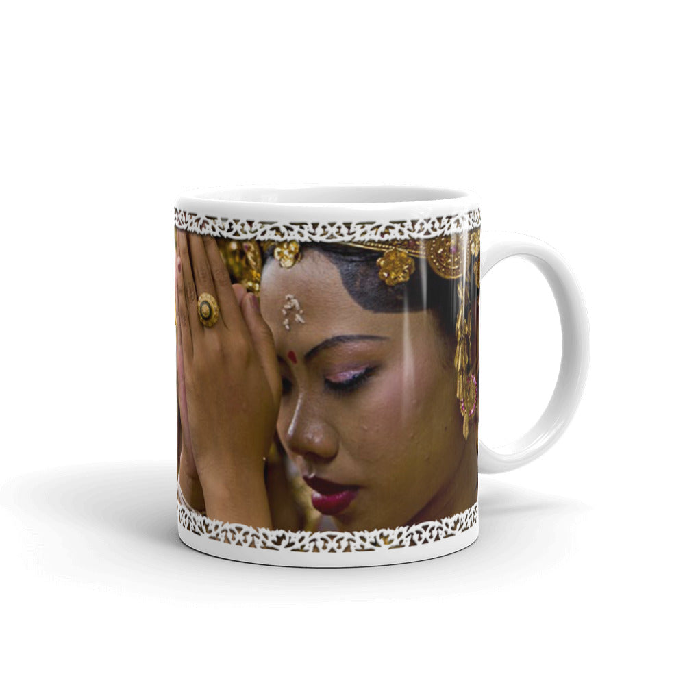 Balinese Hindu Prayer Mug