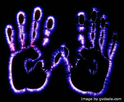 Biomagnetism Imaged by Kirlian Photography of the Hands