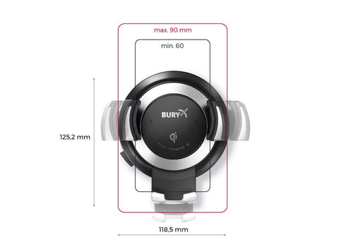 Cradle & System 8/System 9 Powermount Adapter