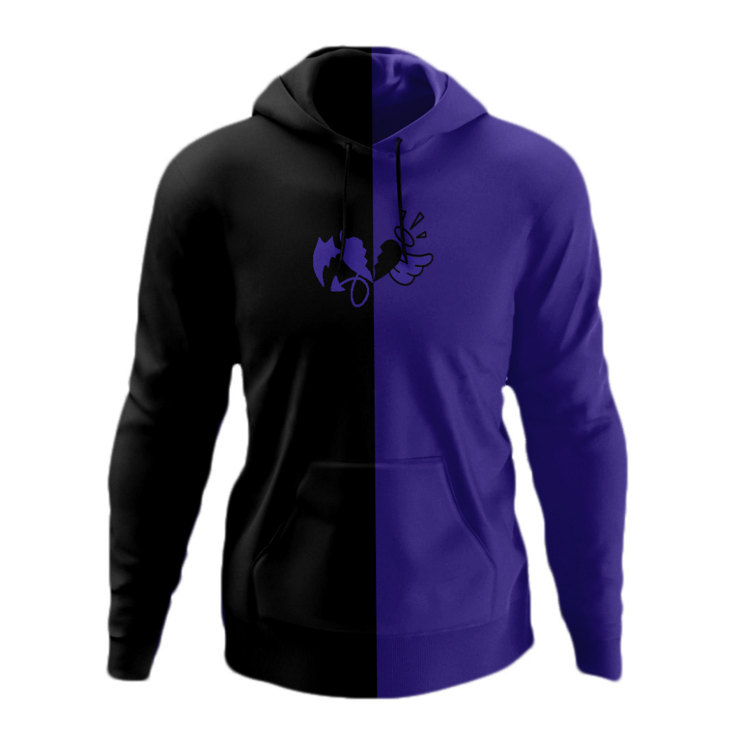 demon and angel hoodie