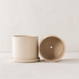 Convivial: Sand Stoneware Planters
