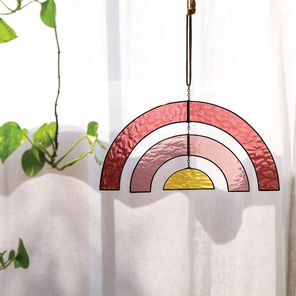 Movement Three Sun Catcher in Plum