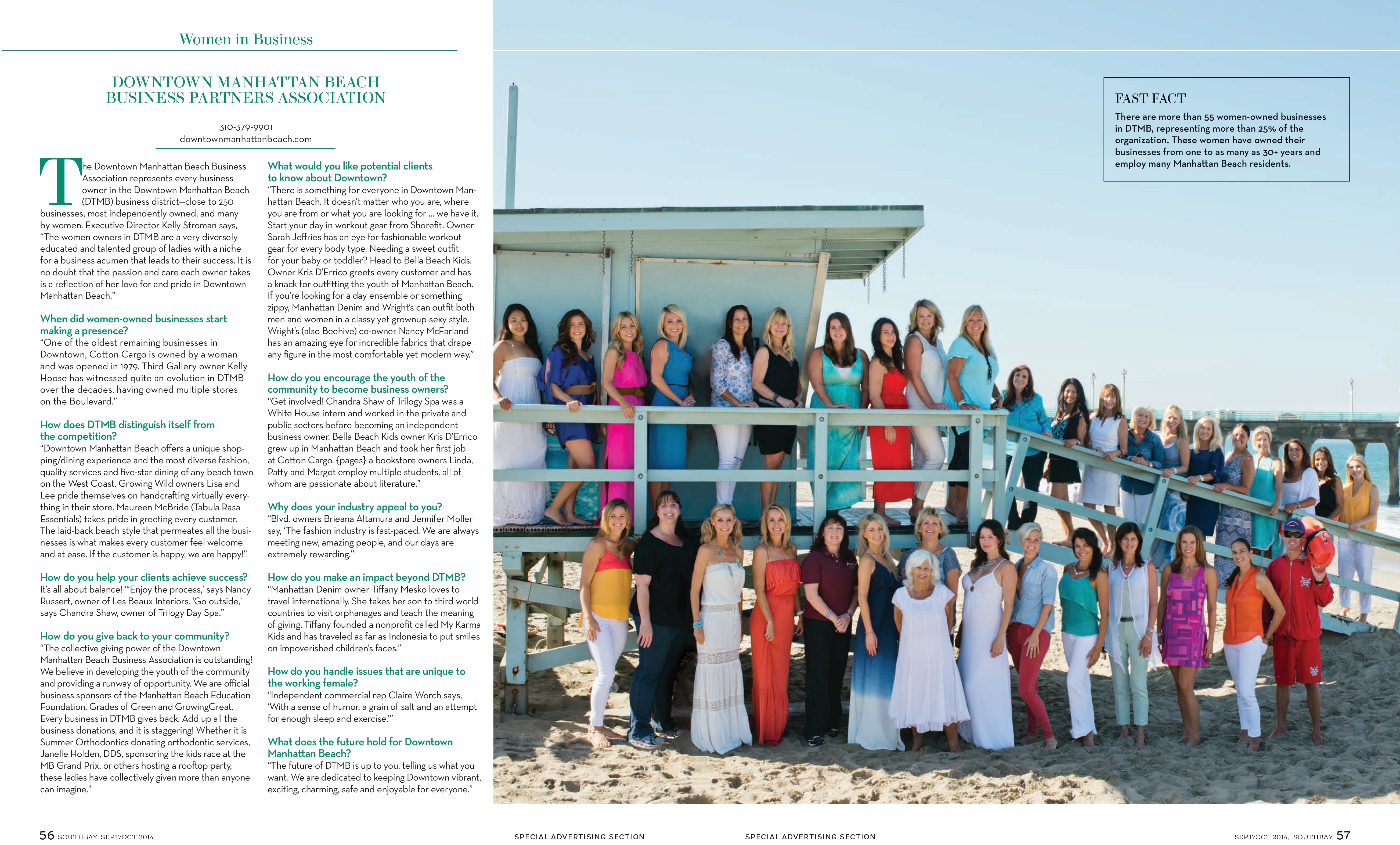 South Bay Magazine 2014 Women In Business