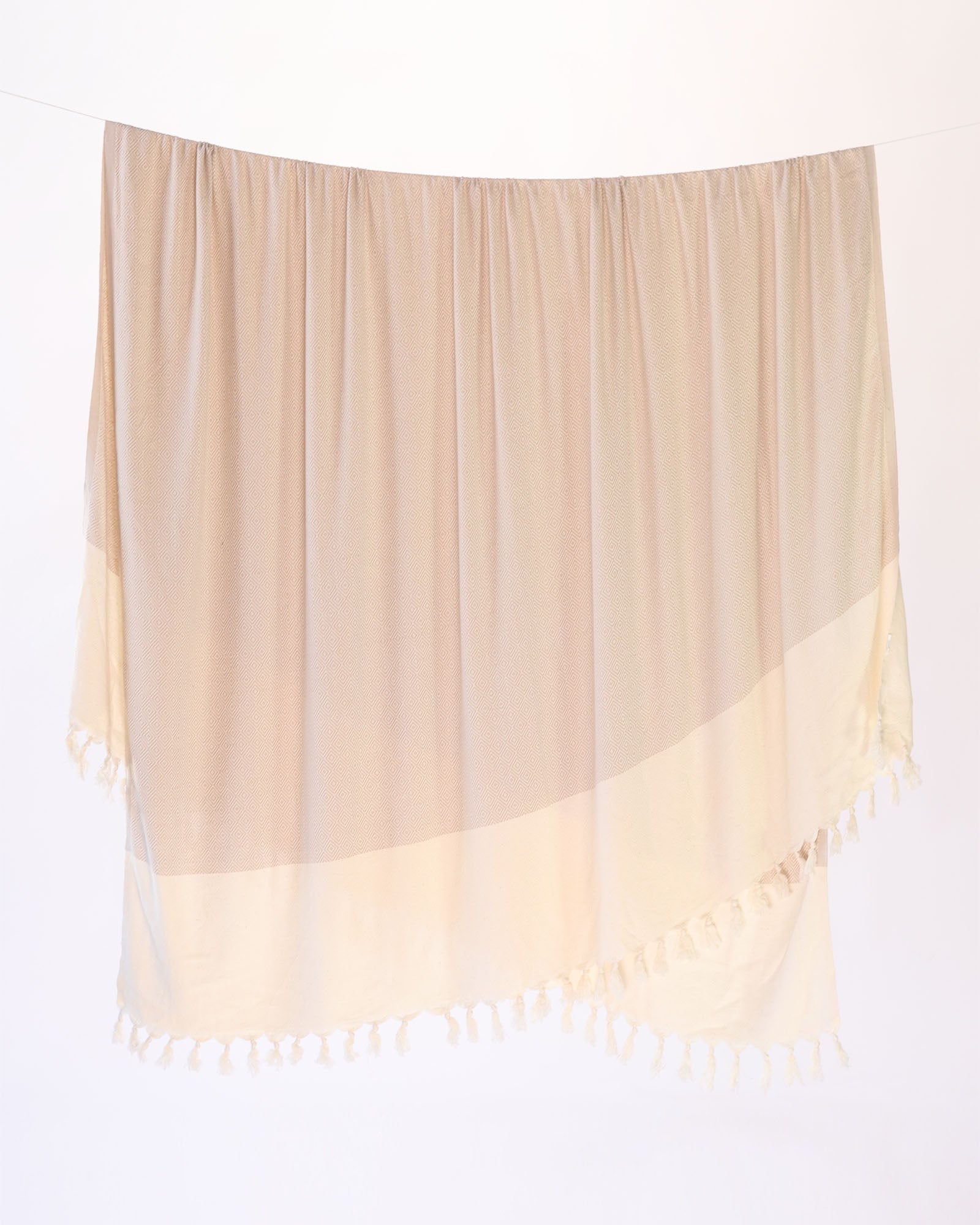 The Hamptons Blanket in Tan