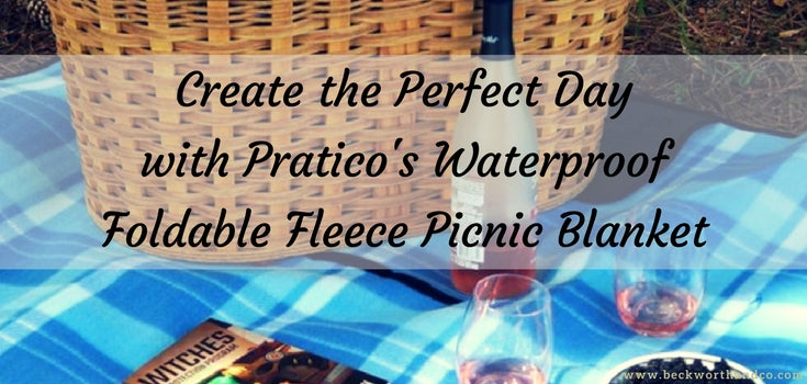 Create the Perfect Day with Pratico's Waterproof Foldable Fleece Picnic Blanket