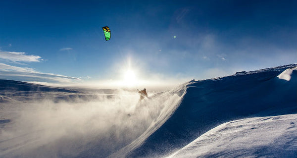 Snow Kiting