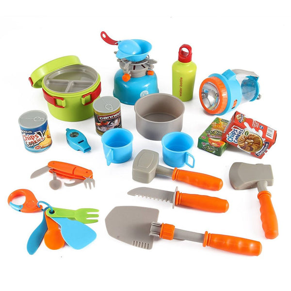 Little Explorers Camping Gear Toy Tools Play Set