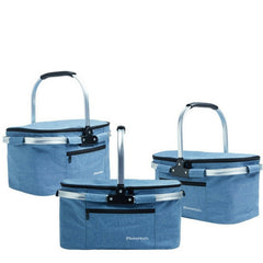 Foldable Collapsible Insulated Picnic Basket