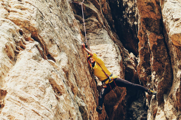 rock climbing