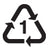 Plastic Recycling Symbol 1