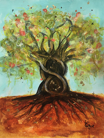 "arbre de vie 3" - Transfert d'image- EdwidgeDeMota-2019