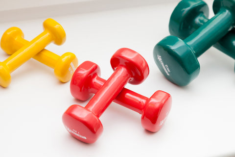 Dumbbells for Weight-Bearing Exercises for Building Bone Density & Strength