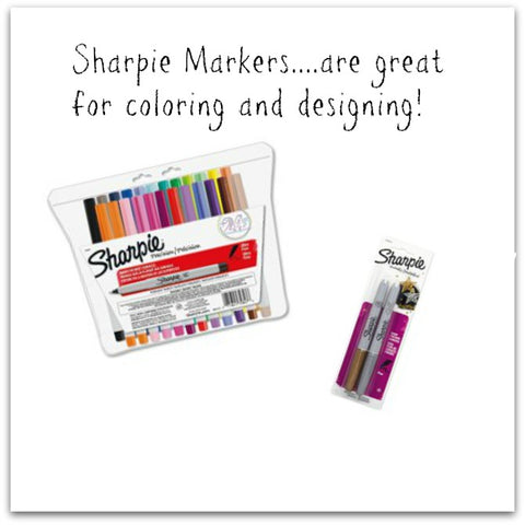 Sharpie markers are great for coloring! | DivineNY.com