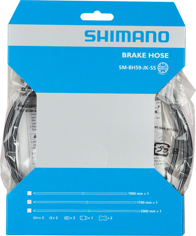 BH59-JK-SS 1700mm Disc Brake Hose Kit