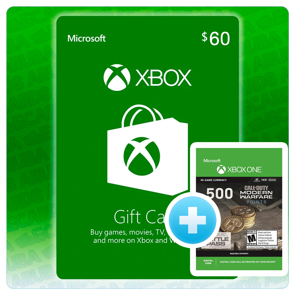 xbox $60 digital gift card