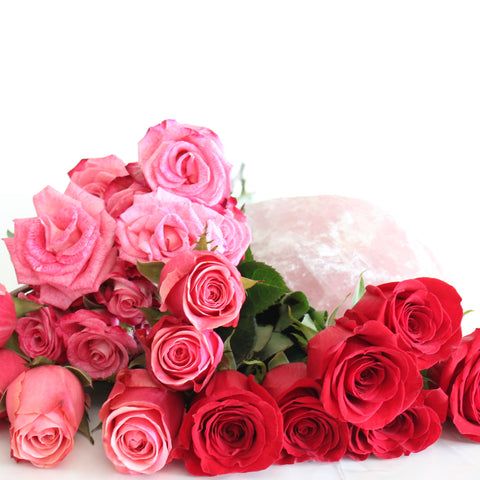 Roses and Rose Quartz