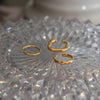Flux Ear Cuff - Solid Gold
