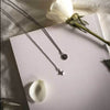 Gold Shooting Star + Silver Curb Chain