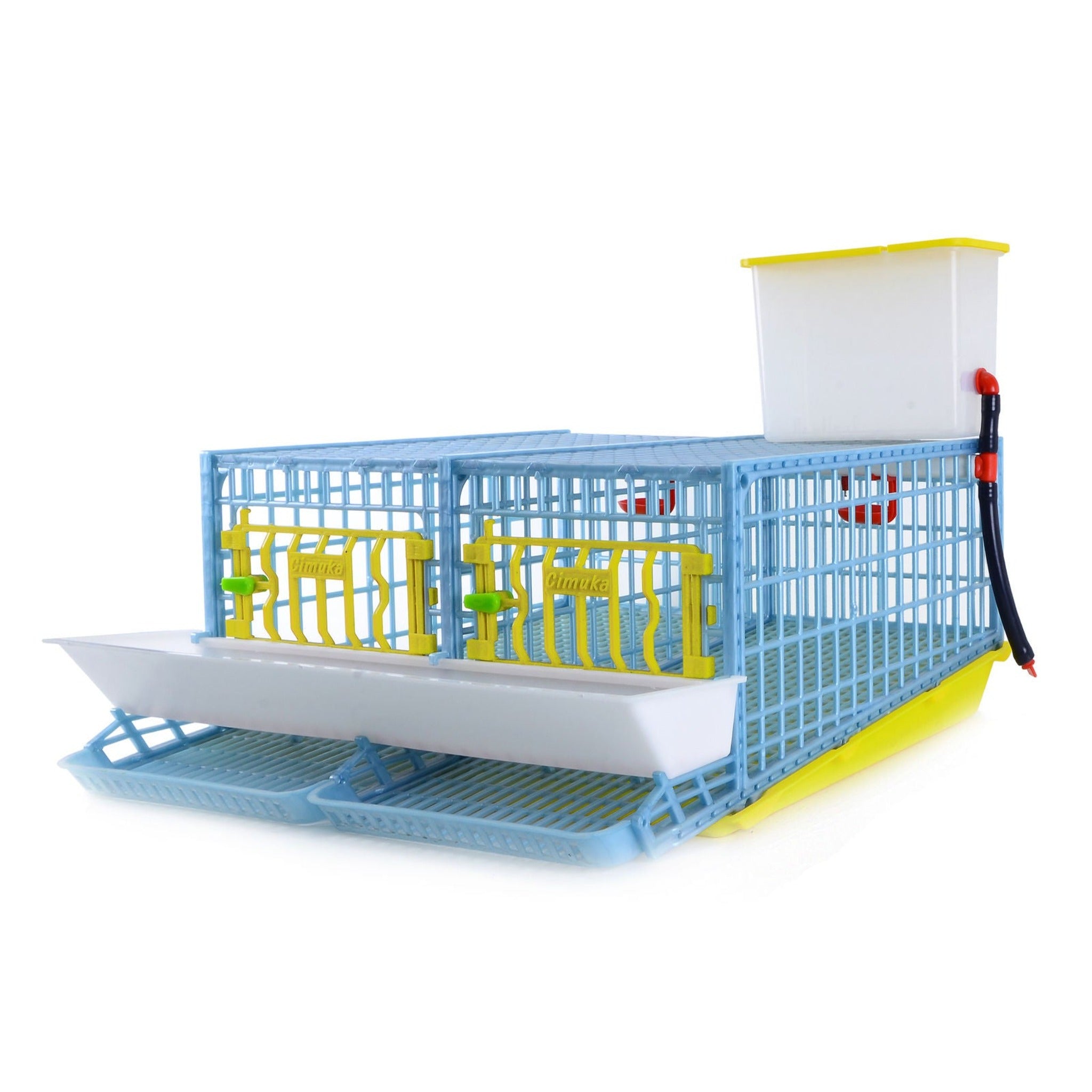 Quail Cage Power-Washable, Durable, ABS Plastic | Hatching Time 4 Layer 